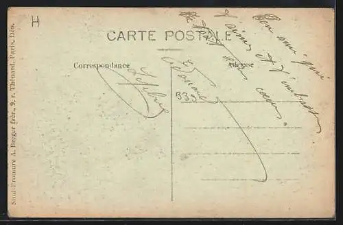 AK Congis, La Poste et rue principale animée