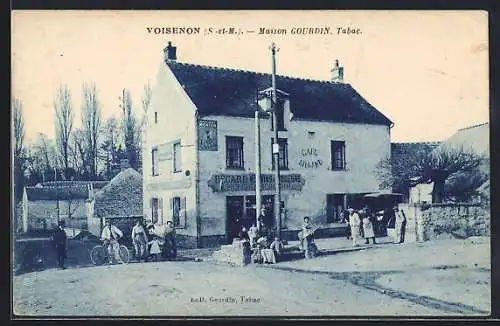 AK Voisenon, Maison Gourdin, Tabac et Café Laurent