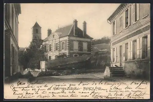 AK Chamigny, Église et École dans un cadre rural calme