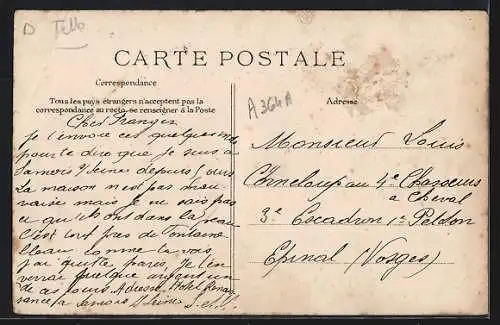 AK Samois-sur-Seine, Vieille Maison et habitants devant l`entrée