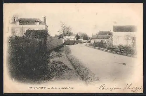 AK Seine-Port, Route de Saint-Assise