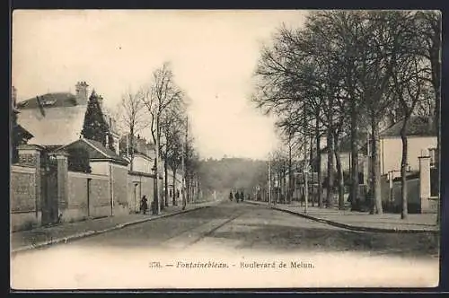 AK Fontainebleau, Boulevard de Melun