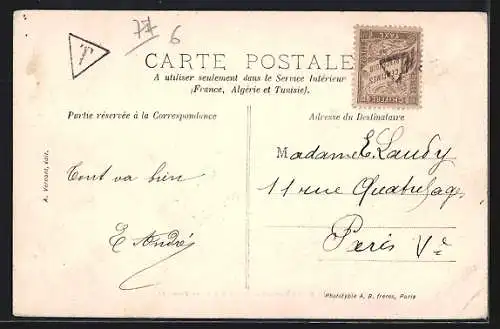 AK Provins, Le Grand Hôtel-Dieu et la Rue Saint-Thibault