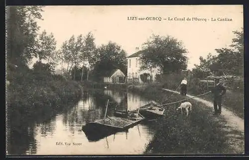 AK Lizy-sur-Ourcq, Le Canal de l`Ourcq, La Cantine