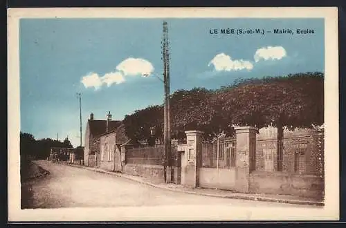 AK Le Mée, Mairie et écoles