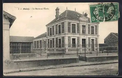 AK Maincy, La Mairie et l`École