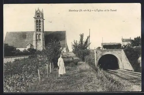 AK Héricy, L`église et le tunnel