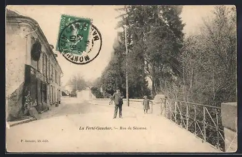 AK La Ferté-Gaucher, Rue de Sézanne