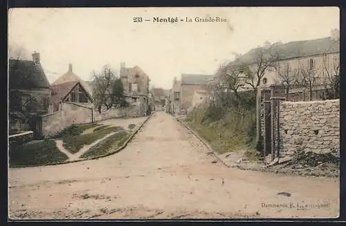 AK Montgé, La Grande-Rue