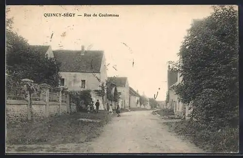 AK Quincy-Ségy, Rue de Coulommes