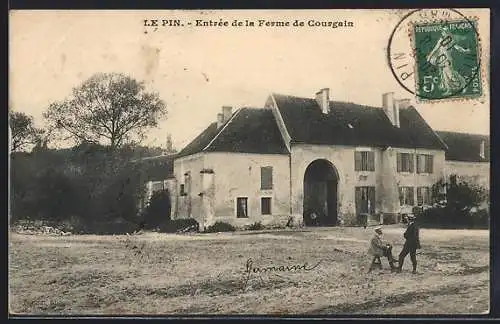 AK Le Pin, Entrée de la Ferme de Courgain