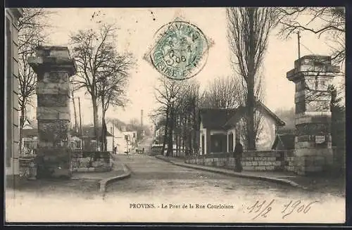 AK Provins, Le Pont de la Rue Courloison