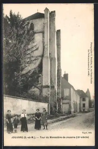 AK Jouarre, Tour du Monastère de Jouarre (IXe siècle)