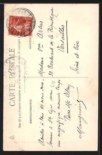AK Jouarre, Tour du Monastère de Jouarre (IXe siècle)