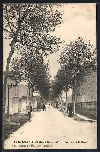 AK Fontenay-Trésigny, Avenue de la Gare