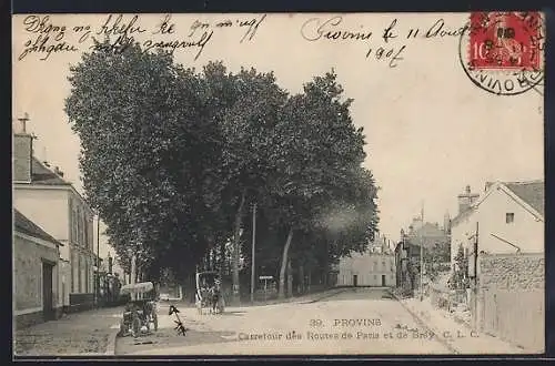 AK Provins, Carrefour des Routes de Paris et de Bray