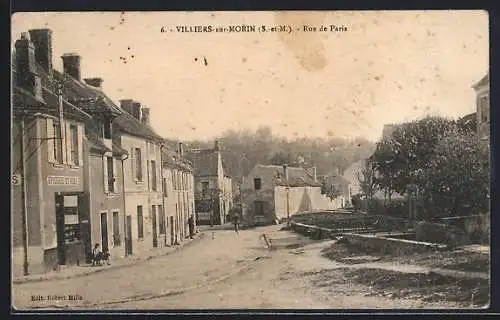 AK Villiers-sur-Morin, Rue de Paris