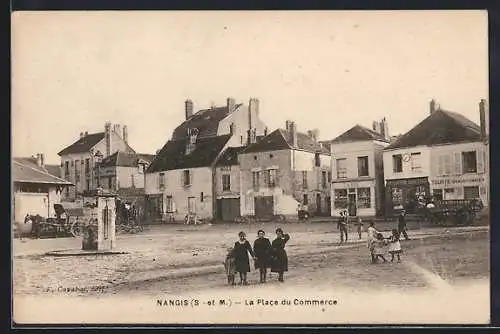 AK Nangis, La Place du Commerce