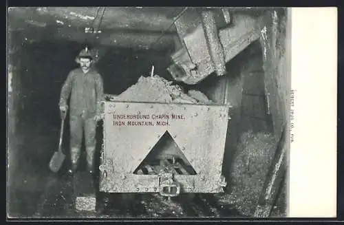 AK Iron Mountain, MI, Underground Chapin Mine