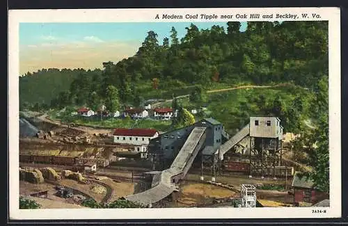 AK Beckley, WV, Modern Coal Tipple near Oak Hill