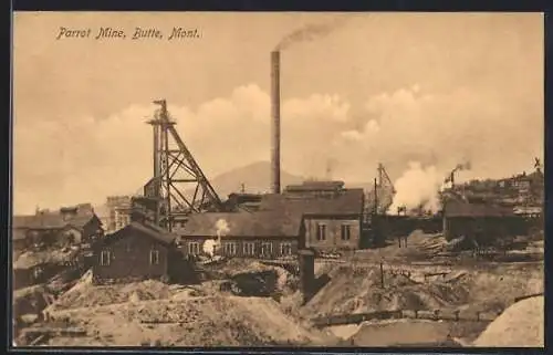 AK Butte, MT, Parrot Mine