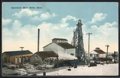 AK Butte, MT, Speculator Mine