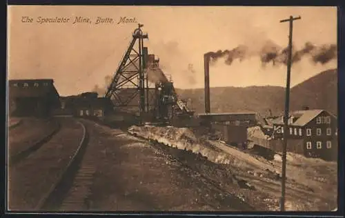 AK Butte, MT, The Speculator Mine