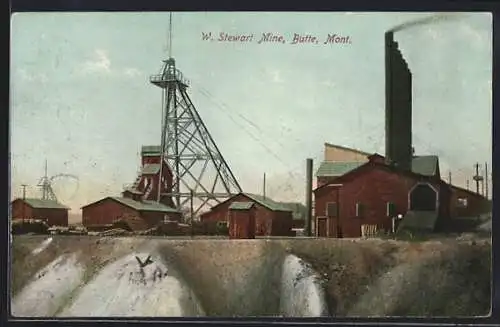 AK Butte, MT, W. Stewart Mine