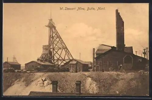 AK Butte, MT, W. Stewart Mine