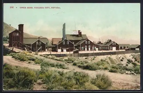 AK Virginia City, NE, Ophir Mine