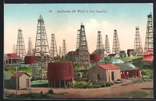 AK Los Angeles, CA, Oil Wells