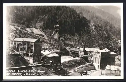 AK Burke, ID, Hecla Silver-Lead Mine