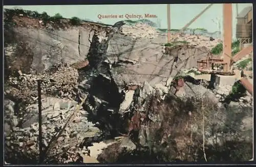 AK Quincy, MA, View of the Quarries