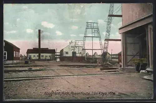 AK Houghton, MI, Power House, Isle Royal Mine