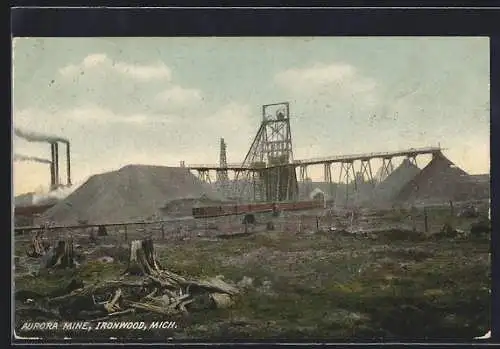 AK Ironwood, MI, Aurora Mine