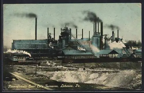 AK Lebanon, PA, Pennsylvania Steel Co.`s Furnaces