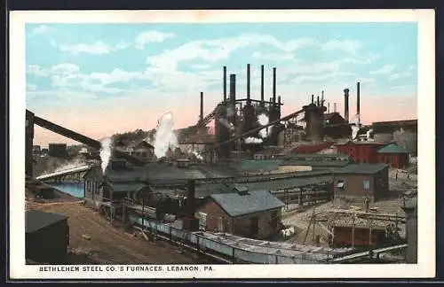 AK Lebanon, PA, Bethlehem Steel Co.`s Furnaces