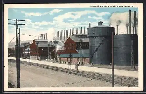 AK Duqesne, PA, Carnegie Steel Mill