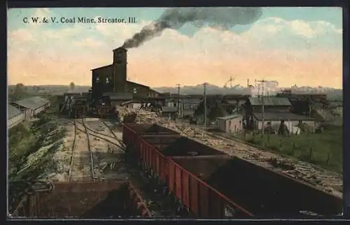 AK Streator, IL, C. W. & V. Coal Mine