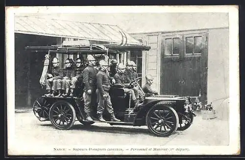 AK Nancy, Sapeurs-Pompiers casernés