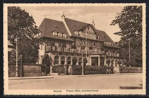 AK Danzig, Friedr. Wilhelm-Schützenhaus