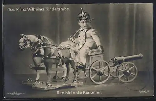 AK Prinz Wilhelms Kinderstube, Der kleinste Kanonier