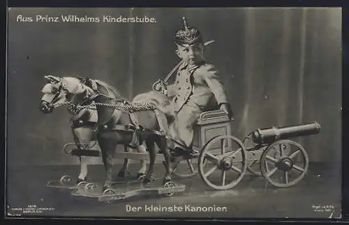 AK Prinz Wilhelms Kinderstube, Der kleinste Kanonier