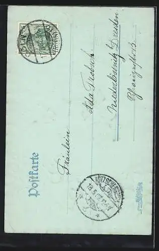 AK Vogel bringt einem Zwerg Post, Fröhliche Pfingsten