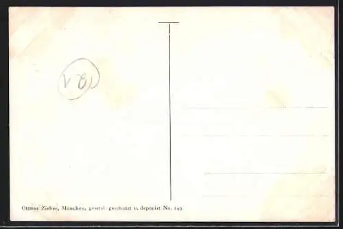 AK Portrait Prinzregent Luitpold, umgeben von Briefmarken