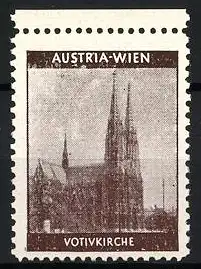 Reklamemarke Austria-Wien, Votivkirche, Kirche