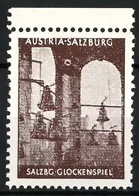 Reklamemarke Salzburg, Salzburger Glockenspiel, Glocken im Turm