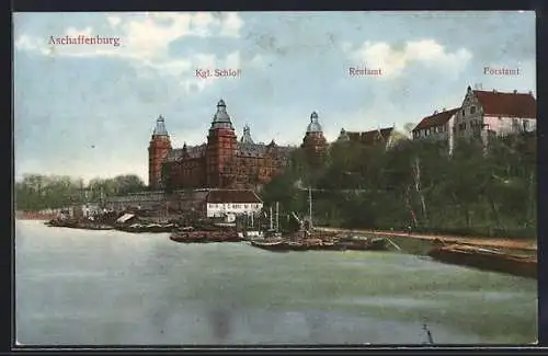 AK Aschaffenburg, Forstamt, Rentamt & Kgl. Schloss