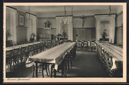 AK Volkach a. Main, Institut St. Maria, Grosser Speisesaal