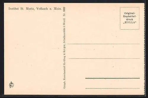 AK Volkach, Institut St. Maria
